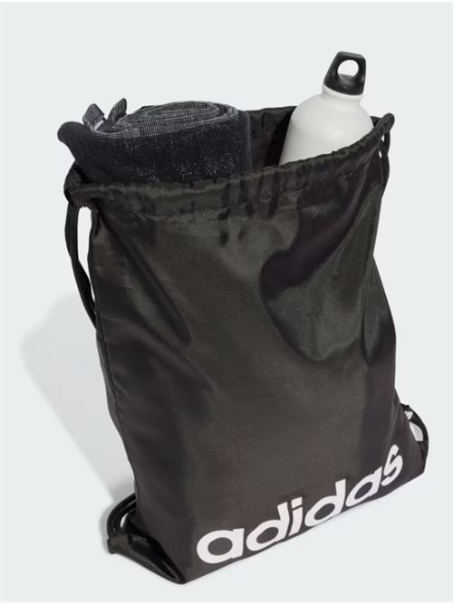 linear gymsack ADIDAS | JE8342BLK WHITE